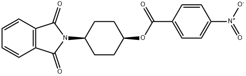 (1s,4s)-4-(1,3-dioxoisoindolin-2-yl)cyclohexyl 4-nitrobenzoate Structure