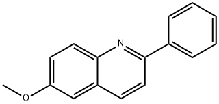 2-Phenyl-6-Methoxyquinoline Structure