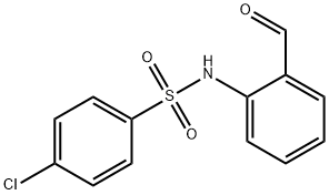 N-(2-FORMYLPHENYL)-4-CHLORO-BENZENESULF& Structure