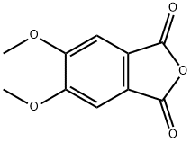 4,5-diMethoxy-phthalic anhydride, 구조식 이미지