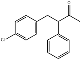4-(4-chlorophenyl)-3-phenylbutan-2-one Structure