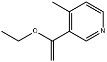 3-(1-Ethoxyvinyl)-4-Methylpyridine 구조식 이미지