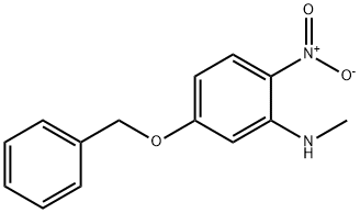 5-벤질옥시-N-메틸-2-니트로아닐린 구조식 이미지