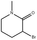 3-BroMo-1-메틸-2-피페리돈 구조식 이미지