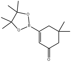 5,5-DiMethylcyclohex-2-en-1-one-3-boronic acid pinacol ester Structure