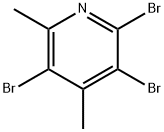 2,3,5-TribroMo-4,6-디메틸피리딘 구조식 이미지