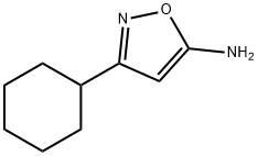 5-Isoxazolamine,3-cyclohexyl-(9CI) Structure