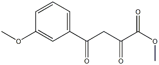 Methyl 3-Methoxy-a,g-dioxo-benzenebutanoate 구조식 이미지