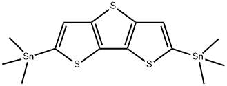 2,5-Di(triMethyltin)thieno[3,2-b]thiophene Structure