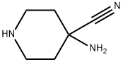 4-AMino-4-piperidinecarbonitrile Structure