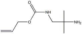 Allyl 2-aMino-2-MethylpropylcarbaMate 구조식 이미지