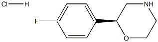 (S)-2-(4-fluorophenyl)Morpholine hydrochloride Structure