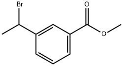 Methyl 3-(1-BroMoethyl)benzoate 구조식 이미지