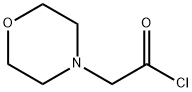 4-Morpholineacetyl chloride 구조식 이미지
