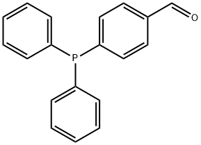 4-(Diphenylphosphino)benzaldehyde 구조식 이미지