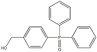 (4-(hydroxyMethyl)phenyl)diphenylphosphine oxide 구조식 이미지