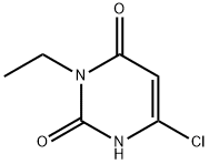 6-chloro-3-ethylpyriMidine-2,4(1H,3H)-dione 구조식 이미지