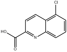 5-хлорхинолин-2-карбоновая кислота структурированное изображение