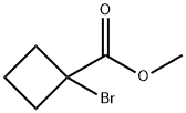시클로부탄카르복실산,1-broMo-,메틸에스테르 구조식 이미지