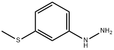 [3-(methylsulfanyl)phenyl]hydrazine Structure