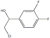 2-chloro-1-(3,4-difluorophenyl)ethanol 구조식 이미지