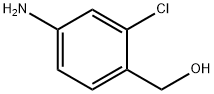2-클로로-4-아미노-벤젠메탄올 구조식 이미지
