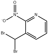 3-dibroMoMethyl-2-nitro-pyridine Structure