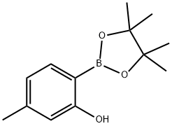 5-Methyl-2-(4,4,5,5-tetraMethyl-1,3,2-dioxaborolan-2-yl)phenol Structure