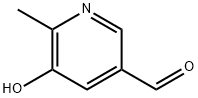 5-Hydroxy-6-Methylnicotinaldehyde Structure