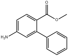 메틸5-aMino-[1,1'-비페닐]-2-카르복실레이트 구조식 이미지