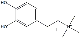BenzeneethanaMiniuM,3,4-dihydroxy-N,N,N-triMethyl-, iodide Structure