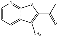 1-(3-아미노티에노[2,3-b]피리딘-2-일)에타논 구조식 이미지