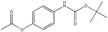 4-Acetoxy-N-(tert-butoxycarbonyl)aniline Structure