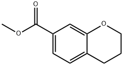 Methyl 3,4-dihydro-2H-chroMene-7-carboxylate Structure