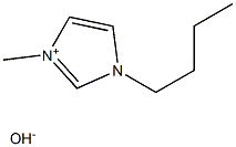 1-부틸-3-메틸미다졸류M수산화물 구조식 이미지