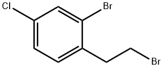 2-broMo-1-(2-broMoethyl)-4-chlorobenzene Structure