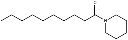 1-(piperidin-1-yl) decan-1-one 구조식 이미지