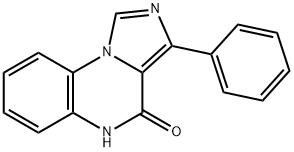 3-PhenyliMidazo[1,5-a]quinoxalin-4(5H)-one Structure