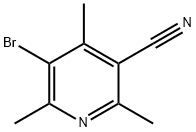 5-BroMo-2,4,6-triMethylnicotinonitrile Structure