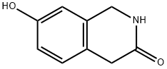 1,4-Dihydro-7-hydroxy-3(2H)-isoquinolinone 구조식 이미지