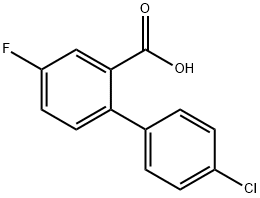 2-(4-chlorophenyl)-5-fluoronicotinic acid Structure