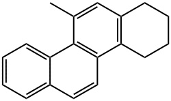1,2,3,4-Tetrahydro-11-Methylchrysene Structure