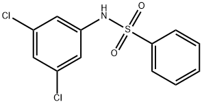 N-(3,5-Dichlorophenyl)benzenesulfonaMide, 97% 구조식 이미지