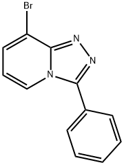 8-BroMo-3-phenyl-[1,2,4]triazolo[4,3-a]pyridine Structure