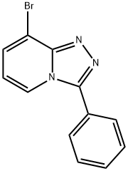 8-BroMo-3-페닐-[1,2,4]트리아졸로[4,3-a]피리딘 구조식 이미지