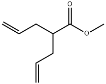 4-Pentenoic acid, 2-(2-propenyl)-, Methyl ester Structure