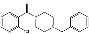 (4-benzylpiperazin-1-yl)(2-chloropyridin-3-yl)Methanone Structure