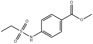 Methyl 4-ethanesulfonaMidobenzoate 구조식 이미지