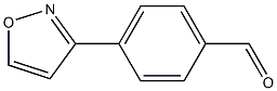 4-(Isoxazol-3-yl)benzaldehyde Structure