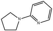 2-(피롤리딘-1-일)피리딘 구조식 이미지